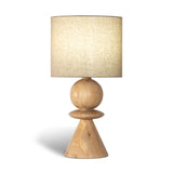 Union Home Rook Table Lamp Sunset Matt FSC Certified Oak Wood