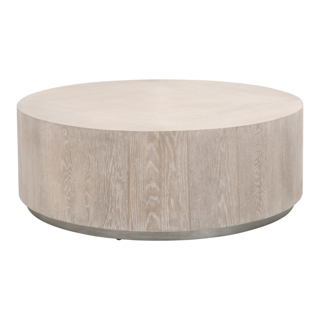 District Roto Large Coffee Table English Elm
