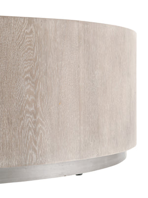 Essentials for Living District Roto Large Coffee Table 4608-L.NGO/SLV