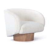 Rotunda Chair - White Boucle