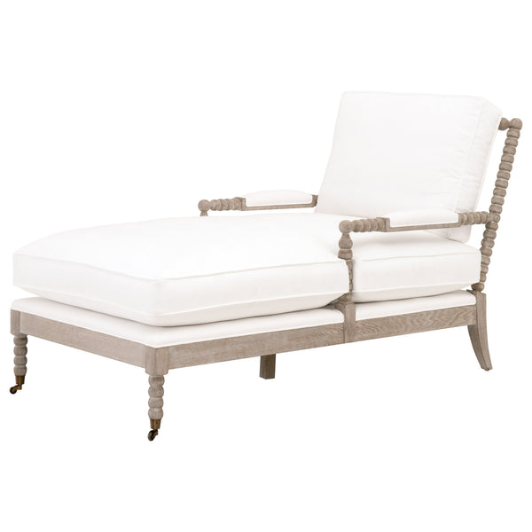 Essentials for Living Stitch & Hand - Dining & Bedroom Rouleau Chaise Lounge 6647.LPPRL/NG
