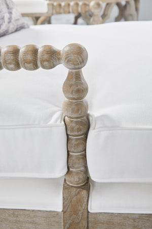 Essentials for Living Stitch & Hand - Dining & Bedroom Rouleau Chaise Lounge 6647.LPPRL/NG