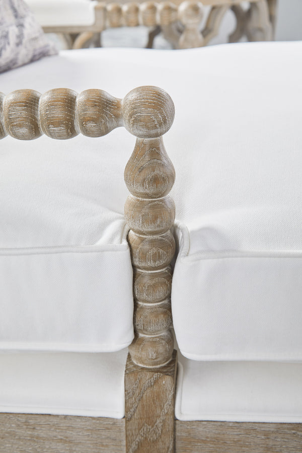 Essentials for Living Stitch & Hand - Dining & Bedroom Rouleau Chaise Lounge 6647.LPPRL/NG