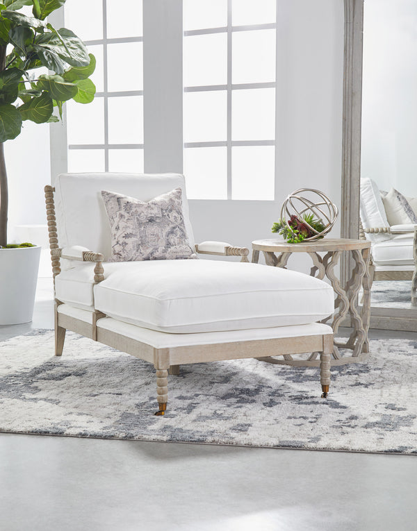 Essentials for Living Stitch & Hand - Dining & Bedroom Rouleau Chaise Lounge 6647.LPPRL/NG