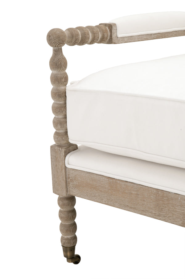 Essentials for Living Stitch & Hand - Dining & Bedroom Rouleau Club Chair 6648.LPPRL/NG