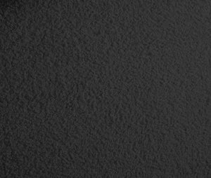 Rudy Faux Shearling Teddy Fabric / Engineered Wood / Foam Contemporary Black Teddy Fabric Queen Bed - 75" W x 91" D x 46.5" H