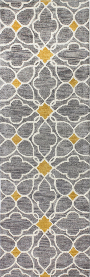 S185-GY-2.6X8-ST261 Rugs