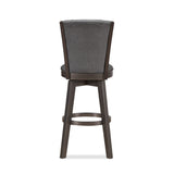 New Classic Furniture Diva 30" Swivel Bar Stool Glitter Gray - Set of 2 S393-BS-GRY