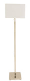 60" Somerset Floor Lamp in Polished Nickel