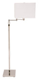 56.5" Somerset Swing Arm Floor Lamp in Polished Nickel