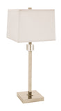 28" Somerset Table Lamp in Polished Nickel