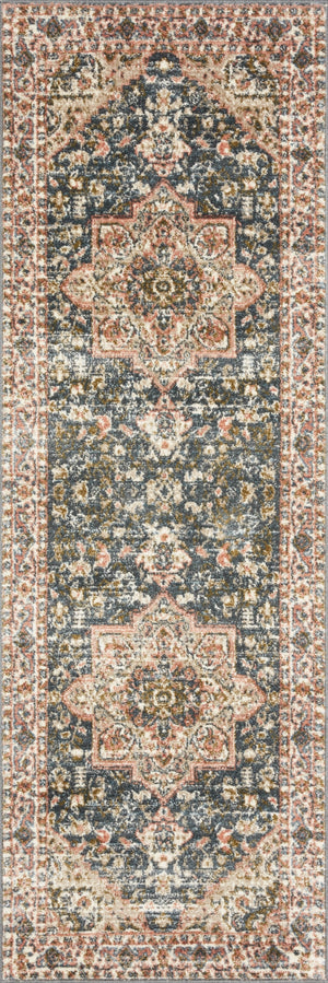 Loloi Saban SAB-01 100% Polypropylene Pile Power Loomed Traditional Rug SABASAB-01BBMLB6F0