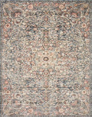 Loloi Saban SAB-02 100% Polypropylene Pile Power Loomed Traditional Rug SABASAB-02BBSQB6F0