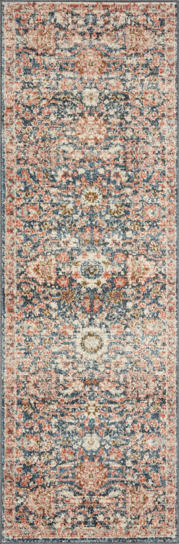 Loloi Saban SAB-03 100% Polypropylene Pile Power Loomed Traditional Rug SABASAB-03NVRUB6F0