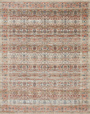 Loloi Saban SAB-05 100% Polypropylene Pile Power Loomed Traditional Rug SABASAB-05SARUB6F0