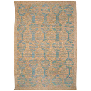 Trans-Ocean Liora Manne Sahara Links Casual Indoor/Outdoor Power Loomed 91% Polypropylene/9% Polyester Rug Aruba 7'10" x 9'10"