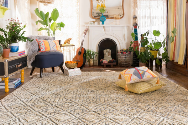 Loloi Sahara SJ-03 70% Jute, 30% Wool Hand Knotted Transitional Rug SAHASJ-03SA0096D6