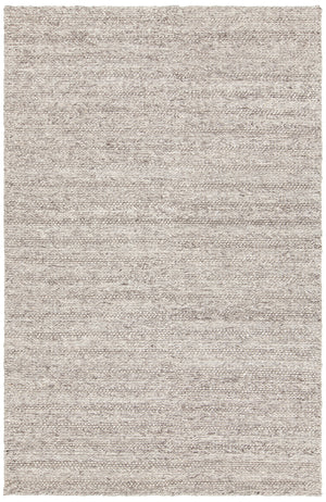 Chandra Rugs Saira 70% Wool + 30% Viscose Hand Woven Contemporary Rug Silver 9' x 13'