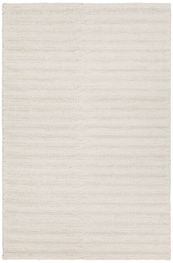 Chandra Rugs Saira 70% Wool + 30% Viscose Hand Woven Contemporary Rug White 9' x 13'