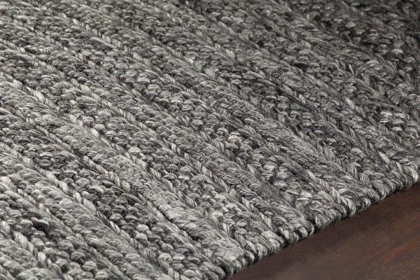 Chandra Rugs Saira 70% Wool + 30% Viscose Hand Woven Contemporary Rug Grey 9' x 13'