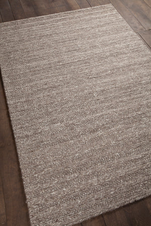 Chandra Rugs Saira 70% Wool + 30% Viscose Hand Woven Contemporary Rug Brown 9' x 13'