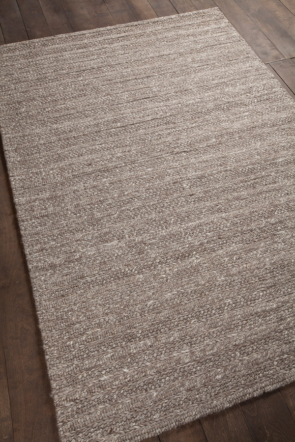 Chandra Rugs Saira 70% Wool + 30% Viscose Hand Woven Contemporary Rug Brown 9' x 13'