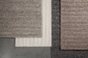 Chandra Rugs Saira 70% Wool + 30% Viscose Hand Woven Contemporary Rug Brown 9' x 13'