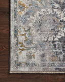 Loloi Samra SAM-02 100% Polypropylene Pile Power Loomed Transitional Rug SAMRSAM-02GYMLB6F7