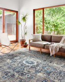 Loloi Samra SAM-02 100% Polypropylene Pile Power Loomed Transitional Rug SAMRSAM-02GYMLB6F7