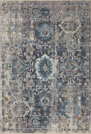 Loloi Samra SAM-02 100% Polypropylene Pile Power Loomed Transitional Rug SAMRSAM-02GYMLB6F7