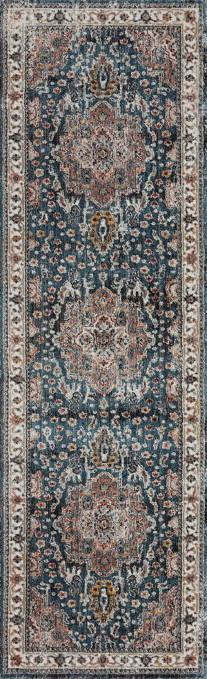 Loloi Samra SAM-04 100% Polypropylene Pile Power Loomed Transitional Rug SAMRSAM-04SLMLB6F7