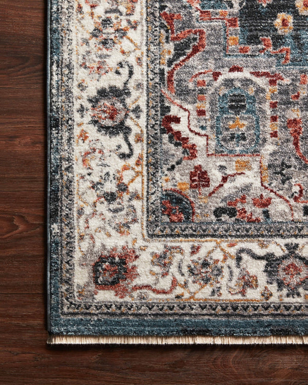 Loloi Samra SAM-04 100% Polypropylene Pile Power Loomed Transitional Rug SAMRSAM-04SLMLB6F7