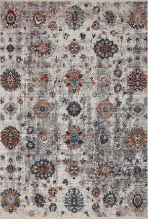Loloi Samra SAM-08 100% Polypropylene Pile Power Loomed Transitional Rug SAMRSAM-08IVMLB6F7