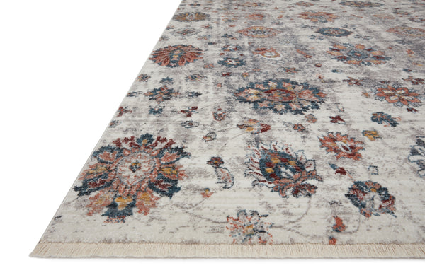 Loloi Samra SAM-08 100% Polypropylene Pile Power Loomed Transitional Rug SAMRSAM-08IVMLB6F7
