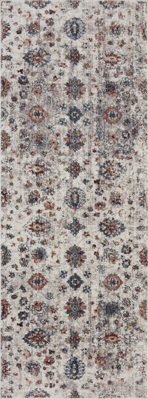 Loloi Samra SAM-08 100% Polypropylene Pile Power Loomed Transitional Rug SAMRSAM-08IVMLB6F7