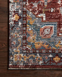 Loloi Samra SAM-10 100% Polypropylene Pile Power Loomed Transitional Rug SAMRSAM-10BKGYB6F7