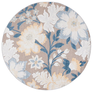 Safavieh Sarasota 108 Indoor / Outdoor Power Loomed Rug Navy / Brown SAR108J-7R