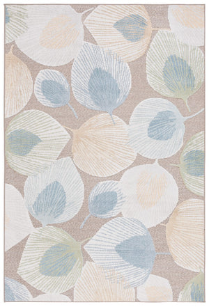 Safavieh Sarasota 110 Indoor / Outdoor Power Loomed Rug Grey / Brown SAR110F-9