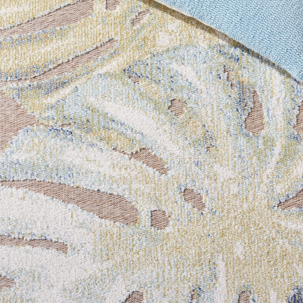 Safavieh Sarasota 112 Indoor / Outdoor Power Loomed Rug Light Green / Brown SAR112W-9