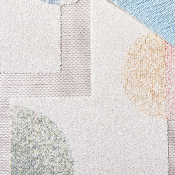 Safavieh Sarasota 116 Indoor / Outdoor Power Loomed Rug Grey / Pink SAR116F-9