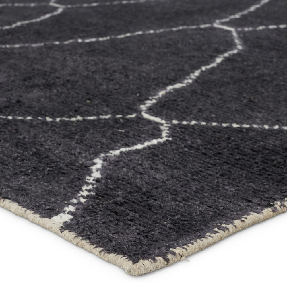 Jaipur Living Satellite Carmine SAT05 Handwoven Handmade Indoor Moroccan Rug Dark Gray 10' x 14'