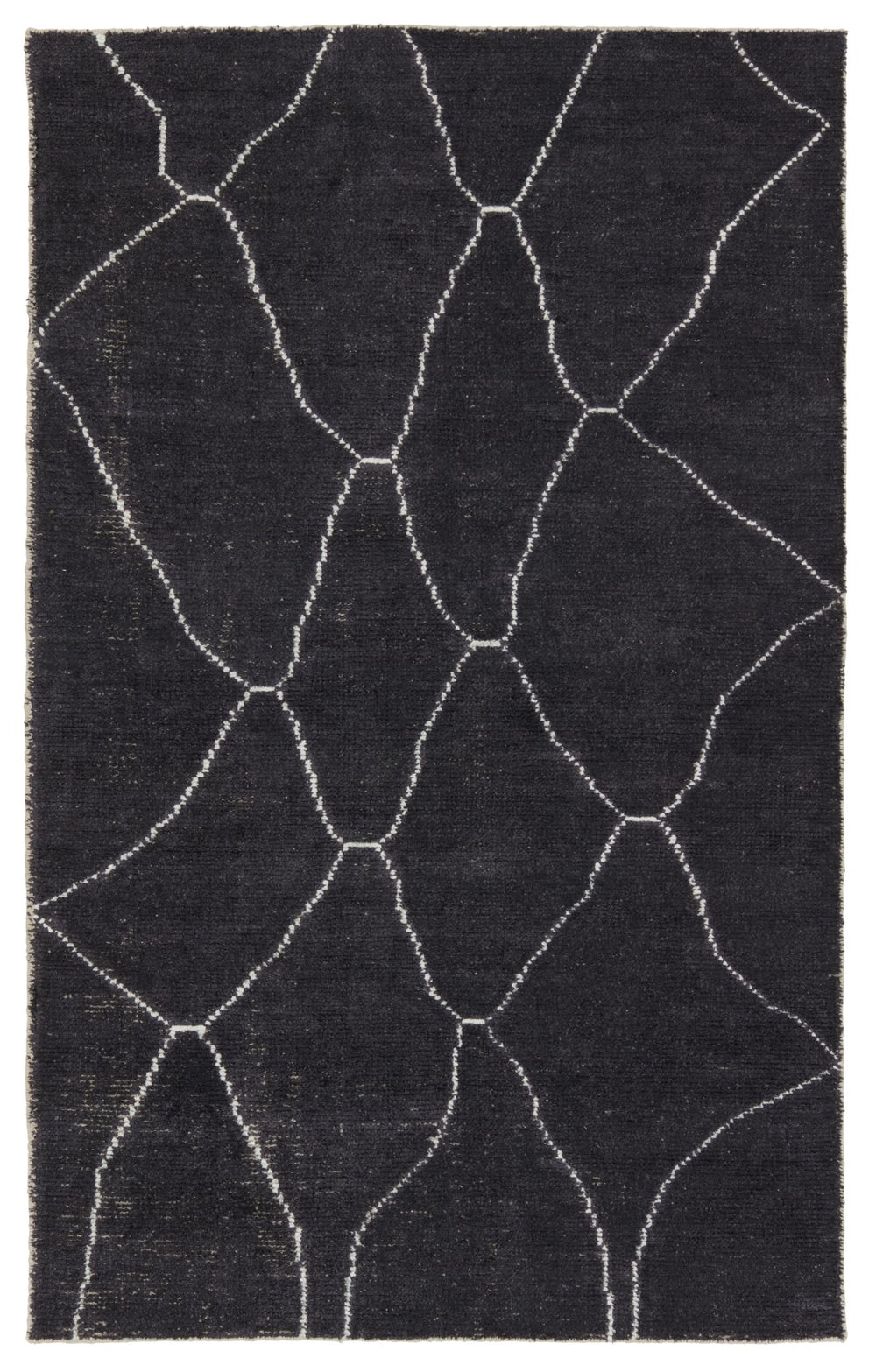Jaipur Living Satellite Carmine SAT05 Handwoven Handmade Indoor Moroccan Rug Dark Gray 10' x 14'