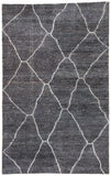 Jaipur Living Carmine Handmade Geometric Dark Gray/ Blue Area Rug (12'X15')
