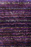 Chandra Rugs Savona 100% Polyester Hand-Woven Contemporary Shag Rug Purple/Grey/Blue 9' x 13'
