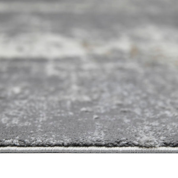 AMER Rugs Savannah SAV-1 Power-Loomed Abstract Modern & Contemporary Area Rug Gray 8'10" x 11'10"