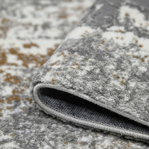 AMER Rugs Savannah SAV-1 Power-Loomed Abstract Modern & Contemporary Area Rug Gray 8'10" x 11'10"