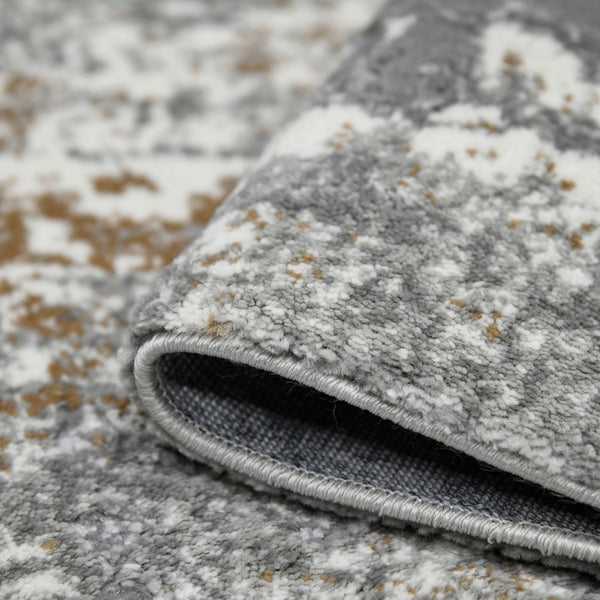 AMER Rugs Savannah SAV-1 Power-Loomed Abstract Modern & Contemporary Area Rug Gray 8'10" x 11'10"