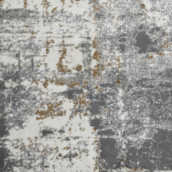 AMER Rugs Savannah SAV-1 Power-Loomed Abstract Modern & Contemporary Area Rug Gray 8'10" x 11'10"