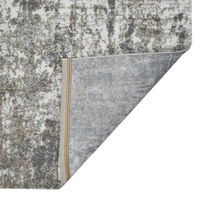 AMER Rugs Savannah SAV-2 Power-Loomed Abstract Modern & Contemporary Area Rug Ivory 8'10" x 11'10"