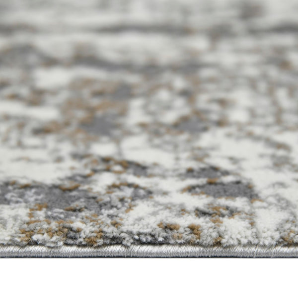 AMER Rugs Savannah SAV-2 Power-Loomed Abstract Modern & Contemporary Area Rug Ivory 8'10" x 11'10"